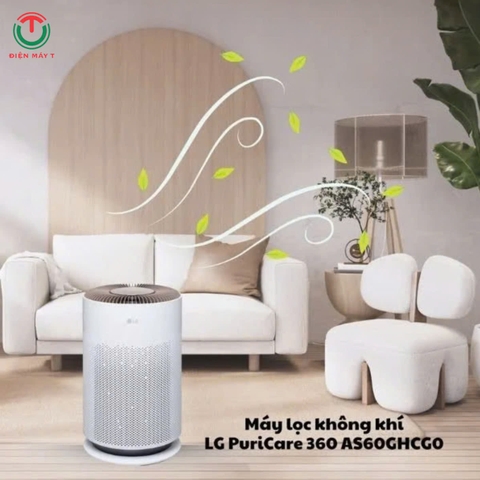 Máy lọc khí LG PuriCare 360 HIT AS60GHCG0 (AS60GHWG0)