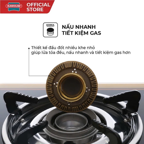 BẾP GAS DƯƠNG KÍNH SUNHOUSE SHB3226