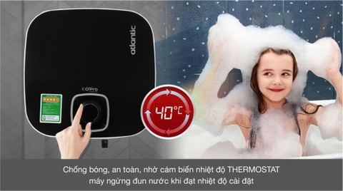 Máy nước nóng gián tiếp Atlantic  NANTO PLUS 15L