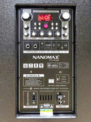 Loa Kéo Nanomax SK-16K8 Bass 40cm 680w Karaoke Bluetooth