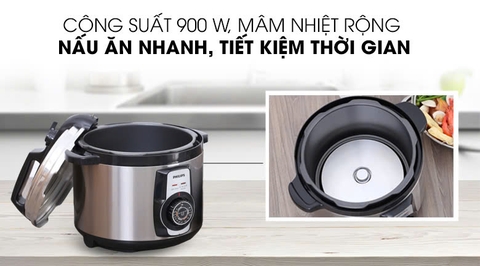Nồi áp suất điện Philips 5 lít HD2103/66
