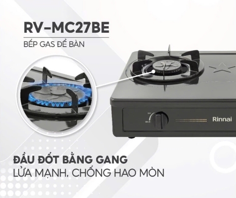 Bếp ga Rinnai RV-MC27BE