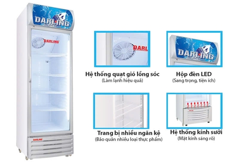 Tủ Mát Darling 320 Lít DL-3200A /AL