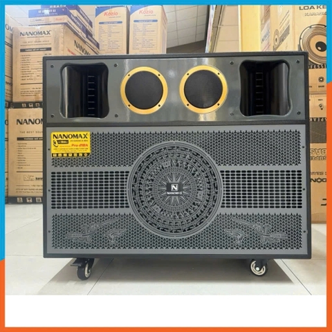 Loa Kéo Nanomax Pro-218A công suất 3050W Bass Đôi 50cm