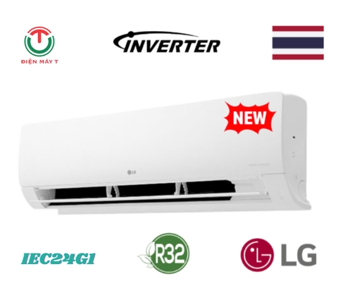 Máy lạnh LG Inverter 2.5 HP IEC24G1 [2025]