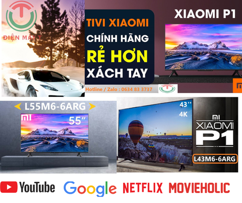 Android Tivi Xiaomi 4K UHD 55 Inch L55M6-6ARG