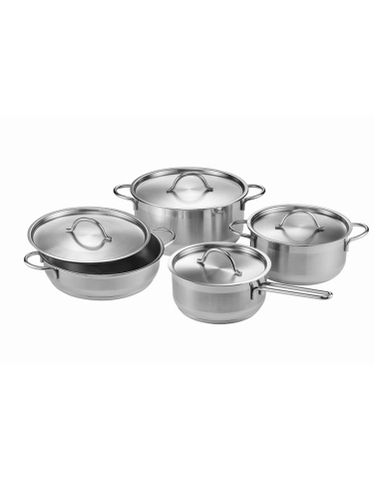 Bộ nồi nhà bếp Inox hiệu PoongNyun LCP-8PSET (8 món)