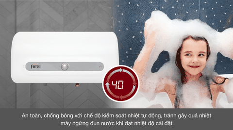 Máy Nước Nóng Ferroli VERDI 50L QQ Evo ME