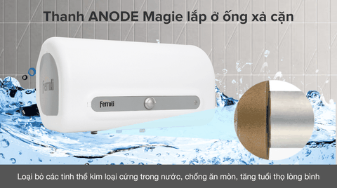 Máy Nước Nóng Ferroli VERDI 15L QQ Evo ME