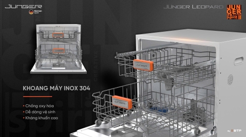 Máy rửa chén độc lập Junger Leopard DWJ-100