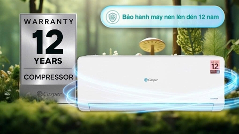 Máy Lạnh Casper Inverter 1.5 Hp QC-12IU36A  [ 2025 ]
