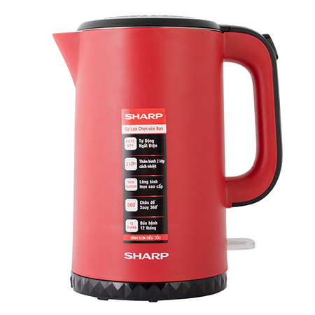 Bình Đun Siêu Tốc SHARP EKJ-17EVPS-RD