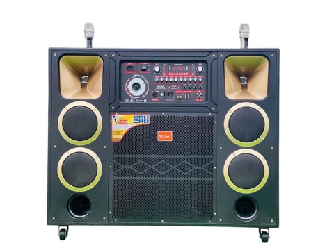 Loa Kéo Karaoke Cao Cấp MTMAX BK56PRO - 2 Bass Đôi 40