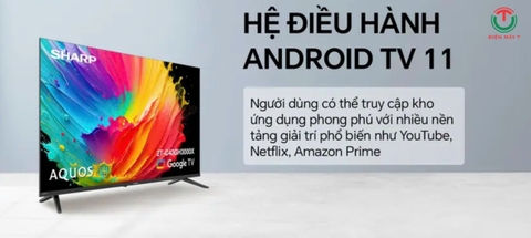 Android Tivi Sharp 43 Inch 2T-C43GH3000X
