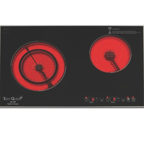 Bếp điện đôi hồng ngoại Tiger Queen SQ-350T