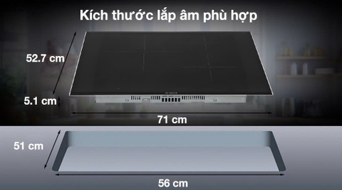 Bếp từ Bosch 3 vùng nấu PID775DC1E