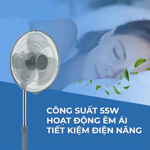 Quạt đứng Tefal VH441790 - Xám