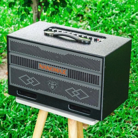 Loa Karaoke Xách Tay Nanomax X-17 Bass Đôi 16cm 320w