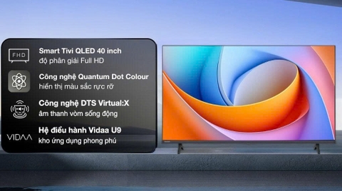 Smart Tivi QLED Hisense FHD 40 inch 40Q5S