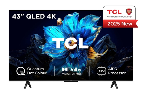 Google Tivi QLED TCL 4K 43 inch 43P7K