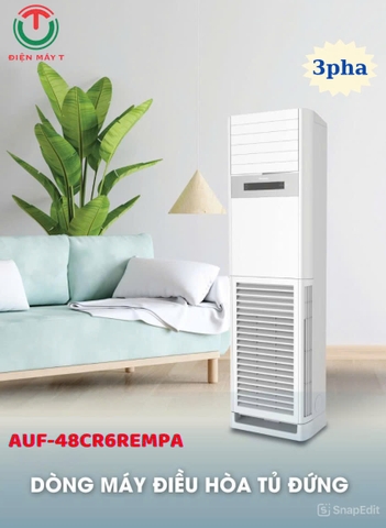Máy lạnh tủ đứng Hisense 48.000 btu AUF-48CR6REMPA - 3pha