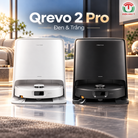 Robot hút bụi lau nhà Roborock Qrevo 2 Pro