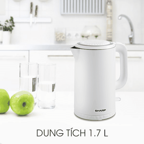 Bình đun siêu tốc SHARP EKJ17EVPSWH