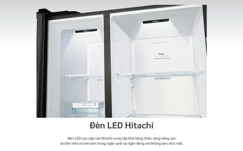Tủ lạnh Hitachi Inverter 656 lít HRSN9713ESMGWVN