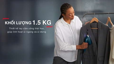 Bàn ủi hơi nước đa năng Tefal 2 trong 1 Duo Power JF4032E0 1850W