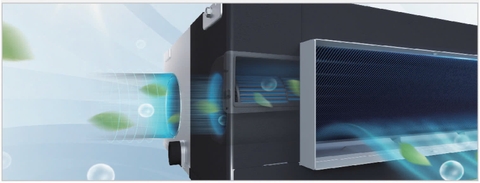 Điều Hòa AQUA Âm Trần Nối Ống Gió Inverter 1U140S1PN1SB / AD140S2SM6FA (3pha)