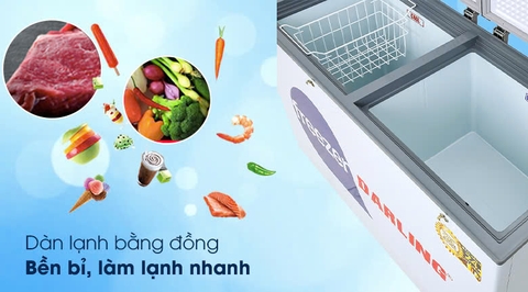 Tủ Đông/ Mát 2 Ngăn Darling 370 lít DMF-3999 W2