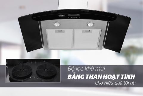 Máy hút mùi áp tường Apex APB6681-90C