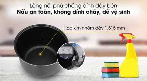 Nồi Cơm Điện Cuckoo  1.8 lít CR-1081 - Hàng Chính hãng