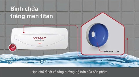 Máy nước nóng Ariston VITALY  20L