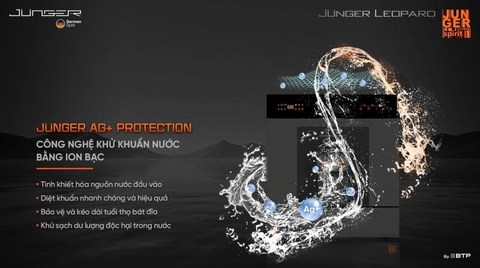 Máy rửa chén Junger 12 - 13 bộ Leopard DWJ-136-VG