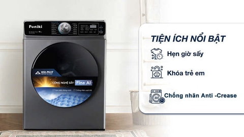 Máy sấy Funiki 10 Kg HD V6100AG
