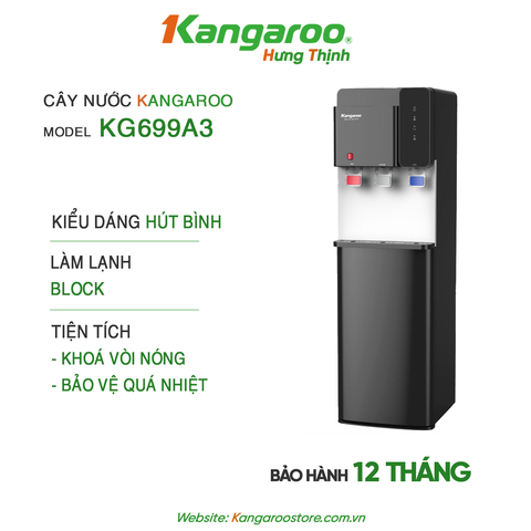 Cây nước nóng lạnh Kangaroo KG699A3