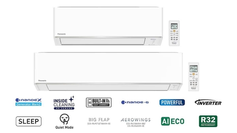 Máy lạnh Panasonic Inverter 1.5Hp CU/CS-RU12CKH-8D