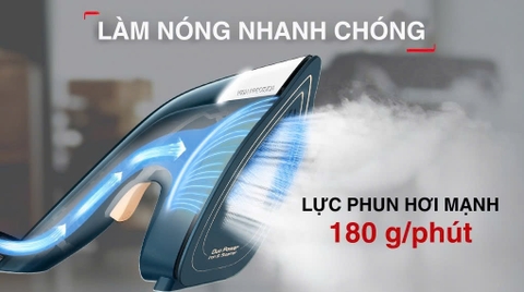 Bàn ủi hơi nước đa năng Tefal 2 trong 1 Duo Power JF4032E0 1850W