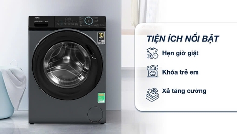 Máy giặt Aqua Inverter 9.5 kg AQD-A952J BK