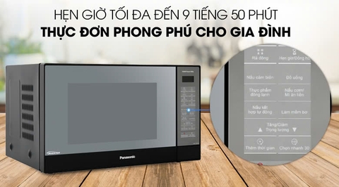 Lò vi sóng có nướng Panasonic NN-GT65JBYUE - 31 lít