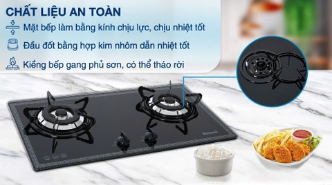 Bếp gas Rinnai RVB-2BG(B)/(D)/(F)/(L) N
