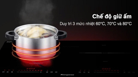 ✨ Bếp từ đôi lắp âm Kangaroo KGIC44D1C