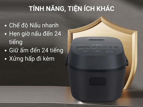Nồi cơm điện tử Toshiba 1.8 lít RC-18DR5UVN