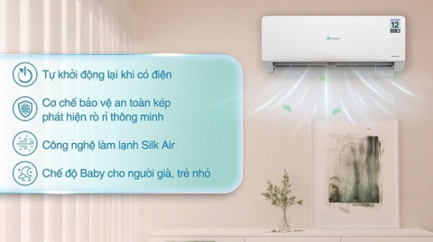 Máy Lạnh Casper Inverter 1.5 Hp QC-12IU36A  [ 2025 ]