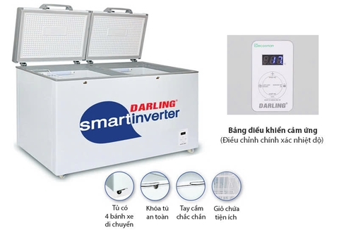 Tủ Đông Mát 2 Ngăn Smart Inverter DMF-4699WSI