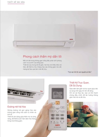 Máy lạnh Sanyo Inverter 2.5 HP SO/SI-24TSJIVND