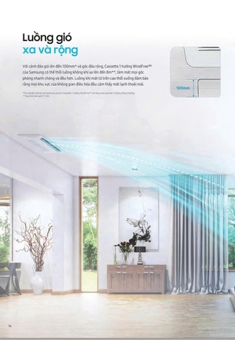 Máy lạnh âm trần 1 hướng thổi Samsung Inverter (18.000btu ) AC052FE1DKF/EA