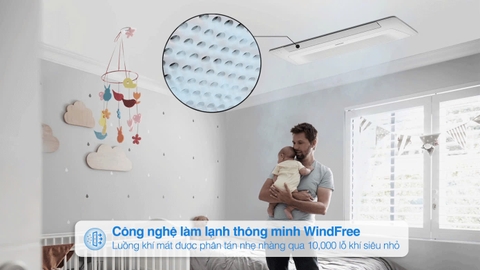 Máy lạnh âm trần 1 hướng thổi Samsung Inverter (2.0Hp) AC052TN1DKC/EA