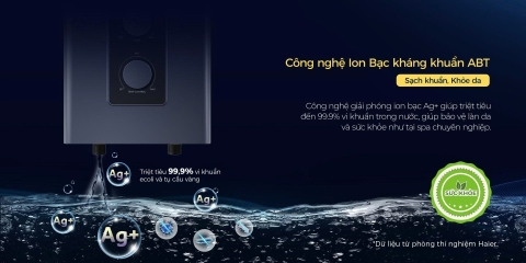 Máy nước nóng trực tiếp Aqua 4500W AEI45E-FP3B(VN) _ Có bơm